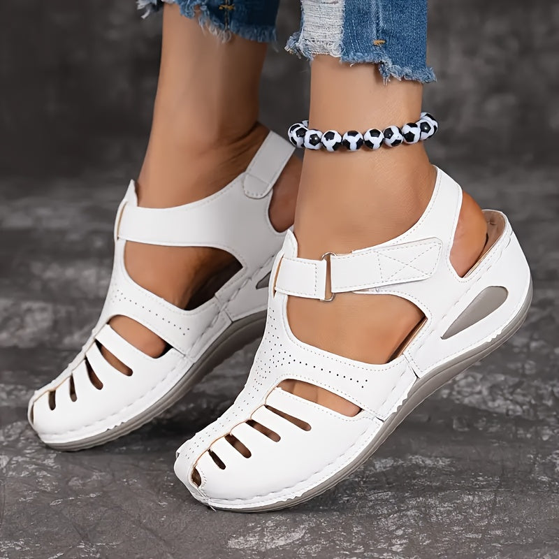 Ladies' comfortable wedge sandals, lightweight and comfortable in eleven colors