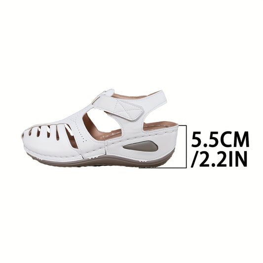 Ladies' comfortable wedge sandals, lightweight and comfortable in eleven colors